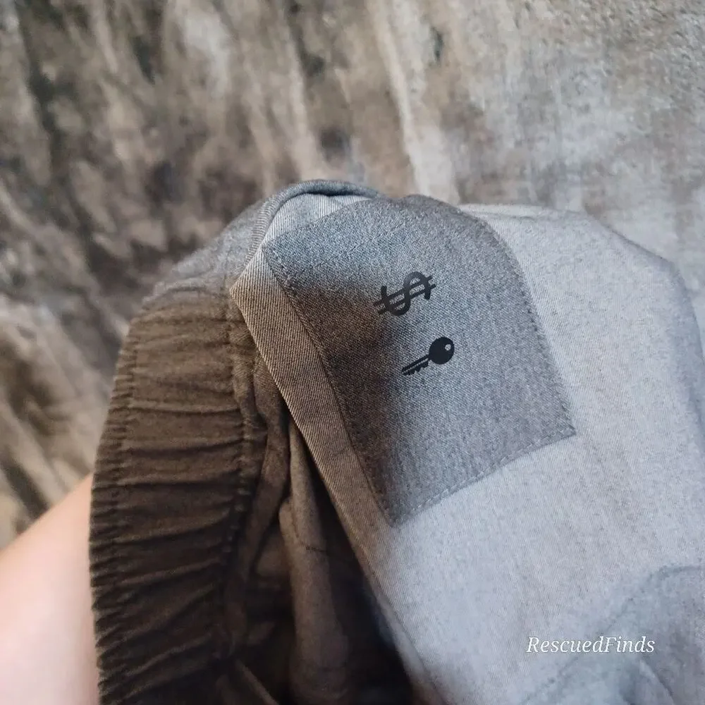 Mens FIGS Heather Grey Tansen Scrub Pants Medium